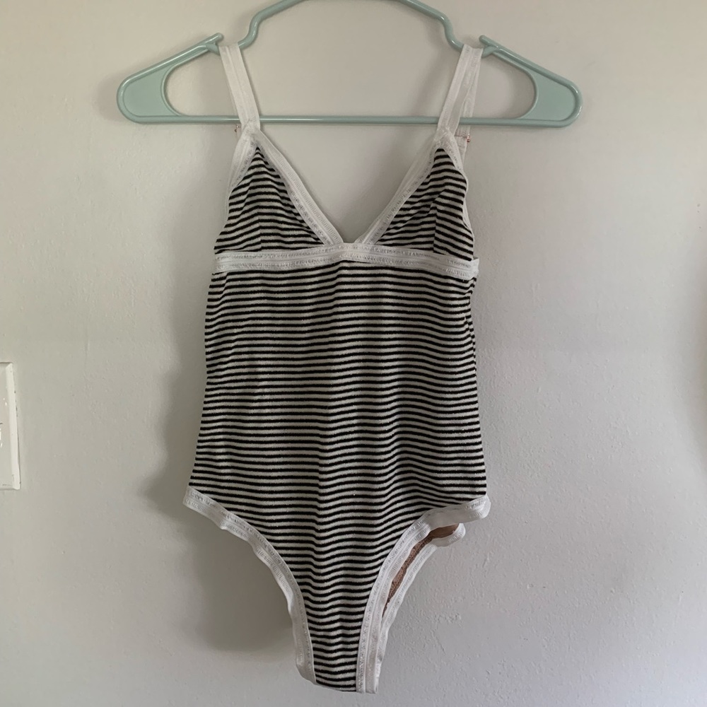 Striped Leah Shlaer Swimsuit